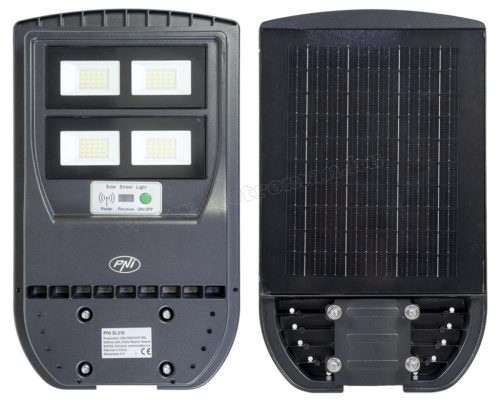 Oszlopra szerelhető napelemes kültéri lámpa, Utcai LED lámpa MSL210