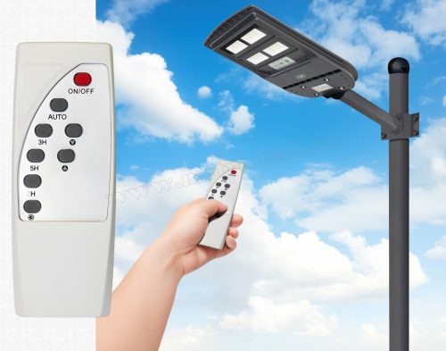 Oszlopra szerelhető napelemes kültéri lámpa, Utcai LED lámpa MSL210