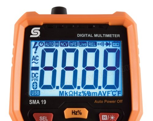 Multifunkciós Digitális multiméter SMA 19
