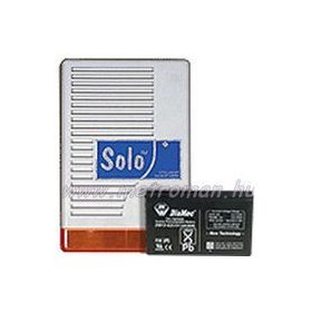 Kültéri sziréna riasztókhoz, SOLO, akkumulátorral