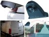 Mercedes Sprinter, VW Crafter és Busz tolatókamera  Sharp Vision SV-CW664CAI