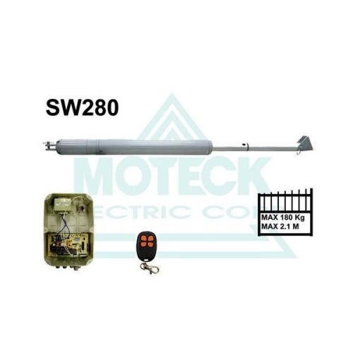 Kétszárnyú komplett kapunyitó szett, Moteck SW-280