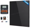 12V 200 Watt napelemes töltő szett töltésvezérlővel Solarfam MSZ-200W-S-Black-1688-PWM MonoSolar