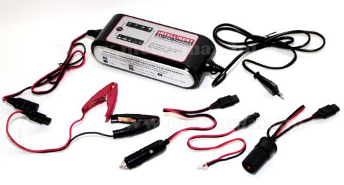 Intelligens automata akkumulátor töltő, csepptöltő és tápegység 12 V/8A Carstel 01.80.088