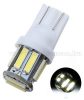 Autós LED izzó 10 db SMD LED-del fehér, T1010SMD7014F