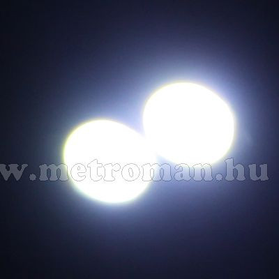 Autós LED izzó, 2 db szuperfényes SMD LED-del, T102SMD5050LED