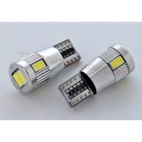   Autós CAN-BUS LED izzó, 6 db SMD LED-del, T106SMD5730LEDCANBUS