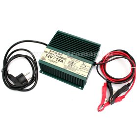   Beépíthető intelligens automata autó - hajó akkumulátor töltő, csepptöltő Forex T1214B