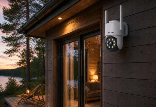 Vezeték nélküli kültéri WIFI kamera 5 Mpixel BLOW T135-PTZ TuyaSmart
