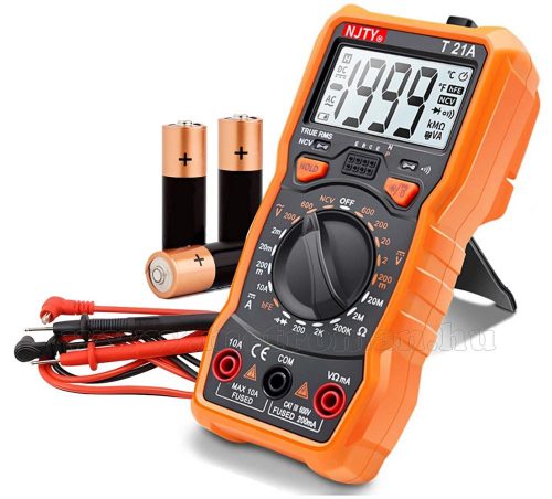 Digitális multiméter és érintés nélküli feszültség detektor MT21A-NCV