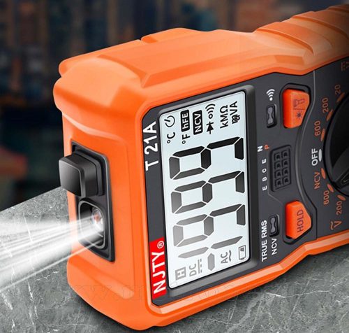 Digitális multiméter és érintés nélküli feszültség detektor MT21A-NCV