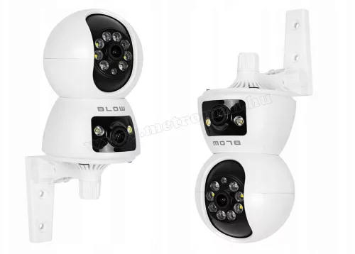 Vezeték nélküli Android iOS Wifi SD kártyás megfigyelőkamera MT266-DualCam TuyaSmart