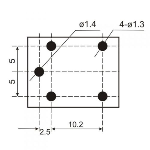 Relé, 12 V  10 Amper, DRL nappali menetfény LED-hez is S3H-12-1C