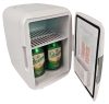 Mini hűtőszekrény, 12V/230V autós hűtő MTK-04-WH