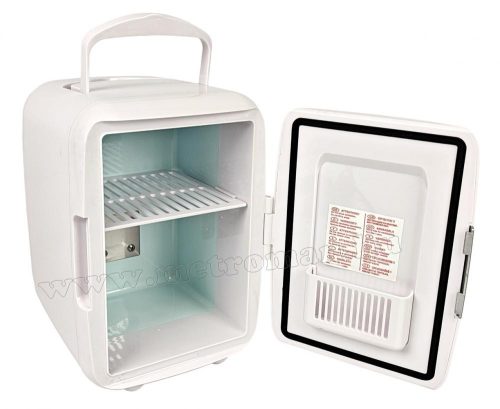 Mini hűtőszekrény, 12V/230V autós hűtő MTK-04-WH