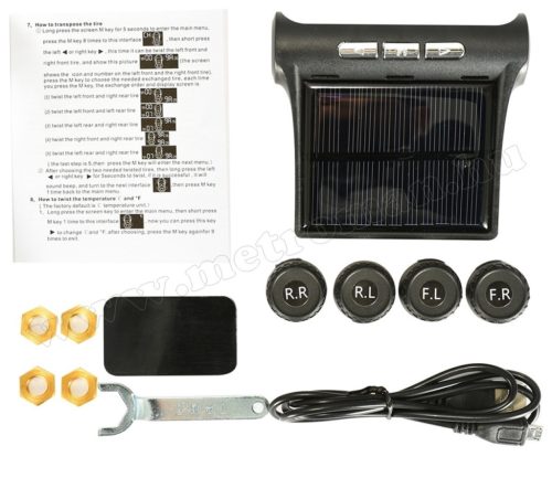 Vezeték nélküli TPMS keréknyomás ellenőrző szett Mlogic TPMS613M
