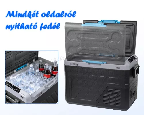 Autós kompresszoros Hűtőláda Fagyasztóláda TEESA6001 32L DC12/24V AC 230V