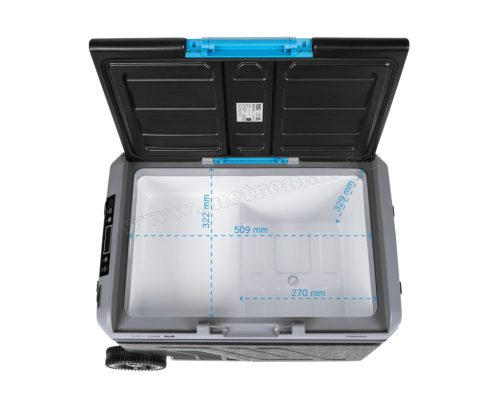 Autós kompresszoros Akkus Hűtőláda Fagyasztóláda 40L TSA6002BT DC12/24V AC 230V + akku mód