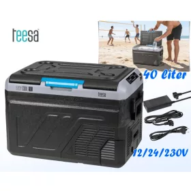   Autós kompresszoros Hűtőláda Fagyasztóláda 40L TEESA6003 DC12/24V AC 230V
