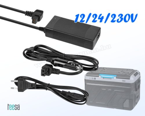 Autós kompresszoros Hűtőláda Fagyasztóláda 40L TEESA6003 DC12/24V AC 230V