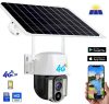 Napelemes 4G IP kamera, mobilnetes SIM kártyás kültéri biztonsági kamera MVC3-2MP-4G-PTZ-SOLAR V380PRO