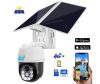 Napelemes 4G IP kamera, mobilnetes SIM kártyás kültéri biztonsági kamera MTVC8-2MP-4G-PTZ-SOLAR V380PRO