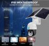 Napelemes 4G IP kamera, mobilnetes SIM kártyás kültéri biztonsági kamera MTVC8-2MP-4G-PTZ-SOLAR V380PRO