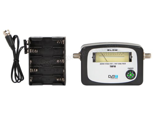 DVB-T jelerősség mérő, antenna beállító műszer, TVF10