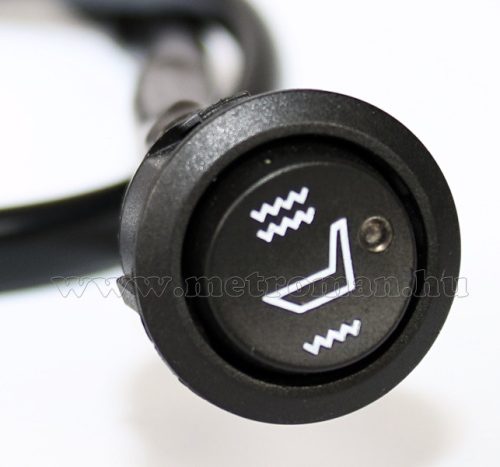 2 fokozatú autós ülésfűtés kapcsoló kábellel