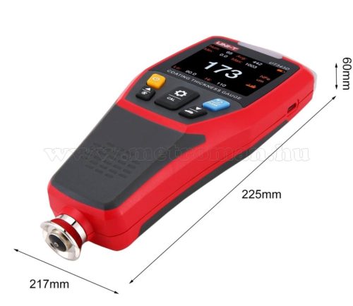 Festék rétegvastagság mérő PC csatlakozással UNI-T UT343D PC