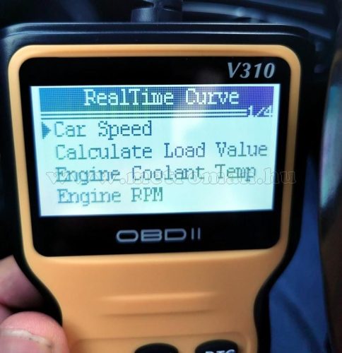 Kézi OBD2 autó diagnosztika műszer, hibakód olvasó V310
