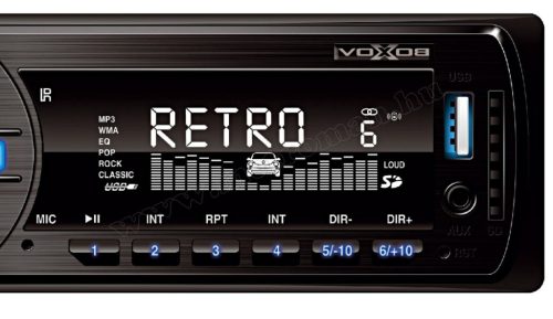 USB / SD MP3 Bluetooth autórádió VoxBox VB 4000 BT