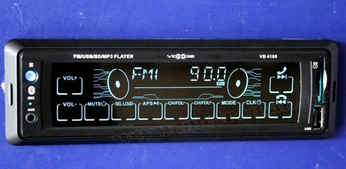 USB / SD MP3 Bluetooth érintőképernyős autórádió VoxBox VB 4100 BT