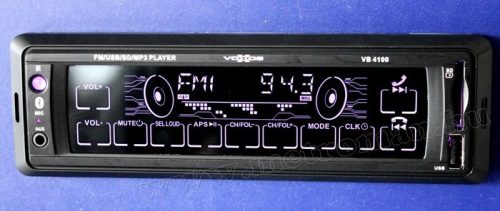 USB / SD MP3 Bluetooth érintőképernyős autórádió VoxBox VB 4100 BT