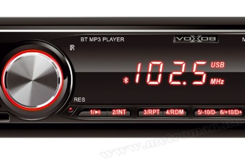 USB / SD MP3 Bluetooth autórádió VoxBox VBT 1000/RD-BT