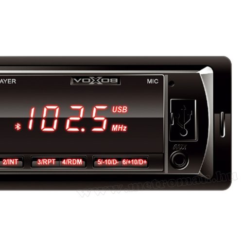 USB / SD MP3 Bluetooth autórádió VoxBox VBT 1000/RD-BT