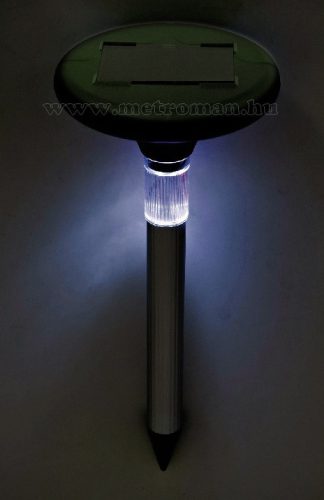 Napelemes vakondriasztó LED fénnyel, VKS 04