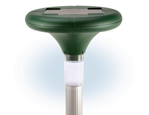 Napelemes vakondriasztó LED fénnyel, VKS 04