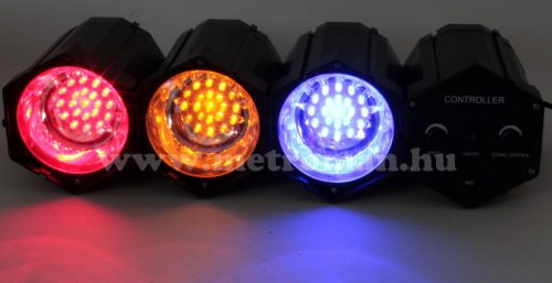 LED disco fényorgona beépített mikrofonnal LINKLED10
