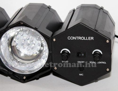 LED disco fényorgona beépített mikrofonnal LINKLED10