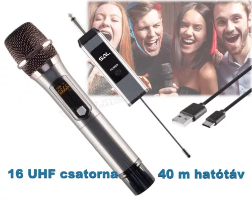 Vezeték nélküli mikrofon MVN310 