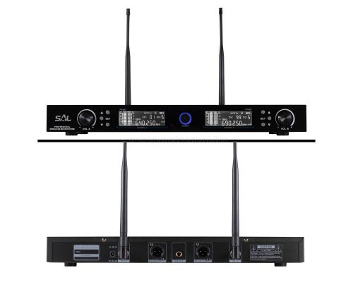 Vezeték nélküli mikrofon 2 db kézi mikrofonnal MVN 910