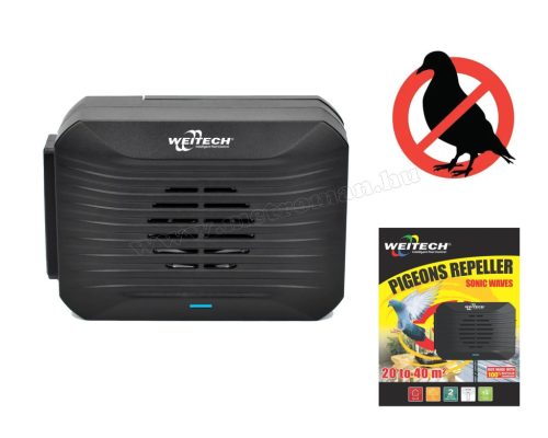 Elektronikus madár és galambriasztó, Weitech Bird Repel WK0020