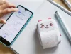 Miniprint hordozható mini nyomtató, Bluetooth nyomtató telefonhoz MW1C28BT