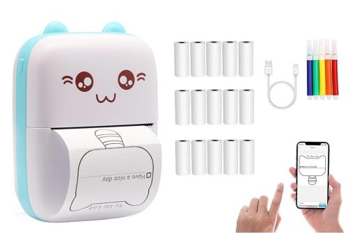 Miniprint hordozható mini nyomtató, Bluetooth nyomtató telefonhoz MW1C28BT