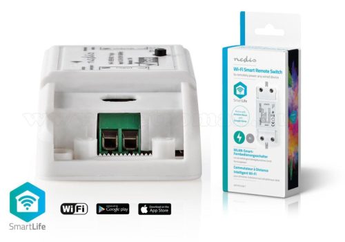 Okostelefonnal vezérelhető beépíthető Wifi távirányító kapcsoló WIFIPS10WT
