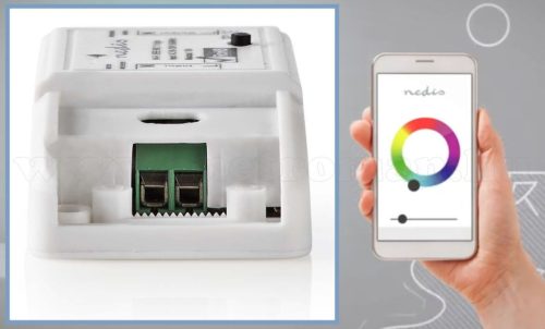 Okostelefonnal vezérelhető beépíthető Wifi távirányító kapcsoló WIFIPS10WT