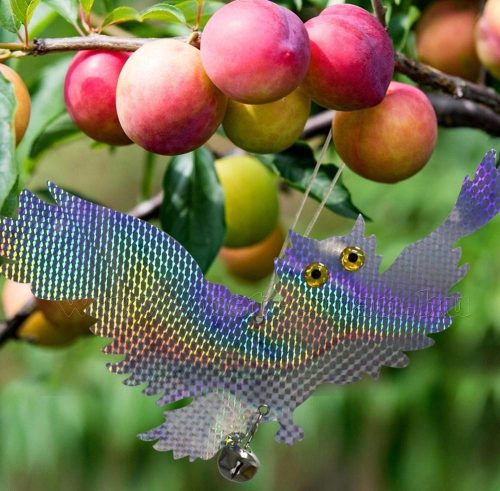 Fényvisszaverős repülő Bagoly alakú hologram madárriasztó, galamb seregély riasztó  