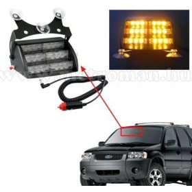 Stroboszkópos villogó sárga, WS-51034/Y