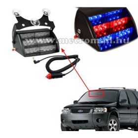 Stroboszkópos villogó Piros-Kék , WS-51034/RB